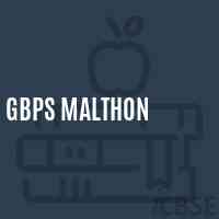 Gbps Malthon Primary School Logo