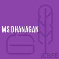 Ms Dhanagan Middle School Logo