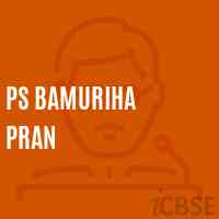 Ps Bamuriha Pran Primary School Logo