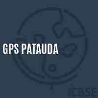 Gps Patauda Primary School Logo