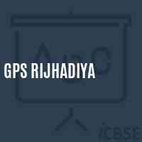 Gps Rijhadiya Primary School Logo