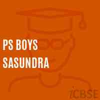 Ps Boys Sasundra Primary School Logo