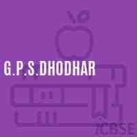 G.P.S.Dhodhar Primary School Logo
