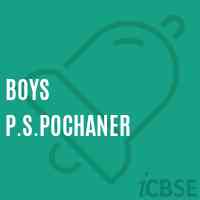 Boys P.S.Pochaner Primary School Logo
