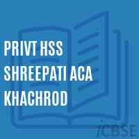 Privt Hss Shreepati Aca Khachrod Senior Secondary School Logo