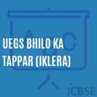Uegs Bhilo Ka Tappar (Iklera) Primary School Logo