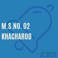 M.S.No. 02 Khacharod Middle School Logo