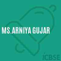 Ms.Arniya Gujar Middle School Logo