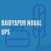 Baidyapur Nodal Ups Middle School Logo