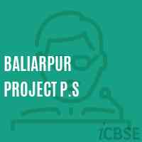 Baliarpur Project P.S Primary School Logo
