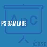Ps Bamlabe Primary School Logo