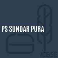 Ps Sundar Pura Primary School Logo