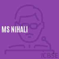 Ms Nihali Middle School Logo