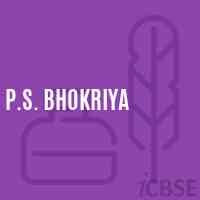 P.S. Bhokriya Primary School Logo