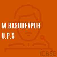 M.Basudevpur U.P.S Middle School Logo