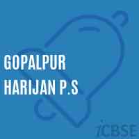 Gopalpur Harijan P.S Primary School Logo
