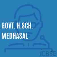 Govt. H.Sch. Medhasal Secondary School Logo