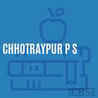 Chhotraypur P S Primary School Logo