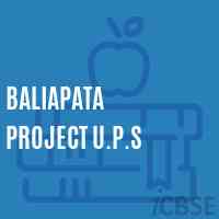 Baliapata Project U.P.S Middle School Logo