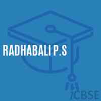 Radhabali P.S Primary School Logo