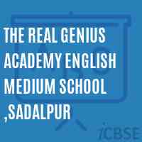 The Real Genius Academy English Medium School ,Sadalpur Logo