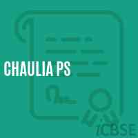 Chaulia Ps Primary School Logo