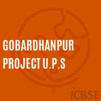 Gobardhanpur Project U.P.S Middle School Logo