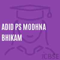 Adid Ps Modhna Bhikam Primary School Logo