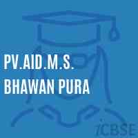 Pv.Aid.M.S. Bhawan Pura Middle School Logo