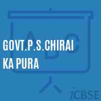 Govt.P.S.Chirai Ka Pura Primary School Logo