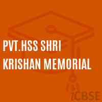 Pvt.Hss Shri Krishan Memorial Senior Secondary School Logo
