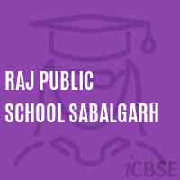 Raj Public School Sabalgarh Logo