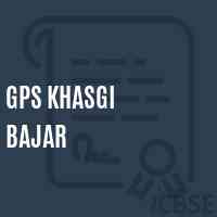Gps Khasgi Bajar Primary School Logo