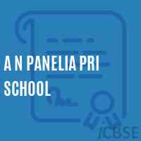 A N Panelia Pri School Logo