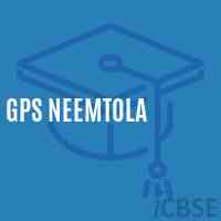Gps Neemtola Primary School Logo