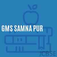 Gms Samna Pur Middle School Logo
