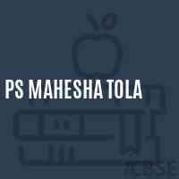 Ps Mahesha Tola Primary School Logo
