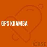 Gps Khamba Primary School Logo