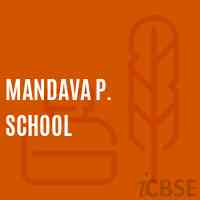 Mandava P. School Logo