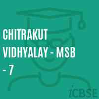 Chitrakut Vidhyalay - Msb - 7 Upper Primary School Logo