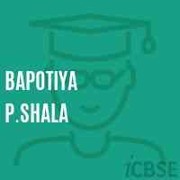Bapotiya P.Shala Primary School Logo