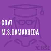 Govt M.S.Damakheda Middle School Logo