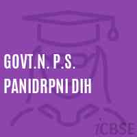 Govt.N. P.S. Panidrpni Dih Primary School Logo