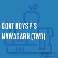 Govt Boys P S Nawagarh (Twd) Primary School Logo