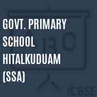 Govt. Primary School Hitalkuduam (Ssa) Logo