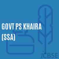 Govt Ps Khaira (Ssa) Primary School Logo