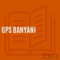 Gps Banyani Primary School Logo