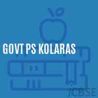 Govt Ps Kolaras Primary School Logo