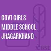 Govt Girls Middle School. Jhagarkhand Logo