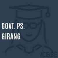 Govt. Ps. Girang Primary School Logo
